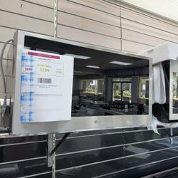 LG 2.0 cu ft Over-the-Range Microwave Oven with EasyClean (Model MVEL2033F) Dimensions (W × Hx D): 29.88 x 16.44 x 15.38