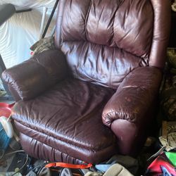 Leather Couch Recliner