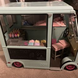Kids Ice Cream Truck With Accessories 
