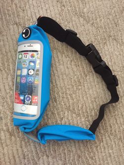 Running Belt For Phones Blue