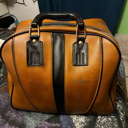 AMF bowling ball bag Vintage  working zipper