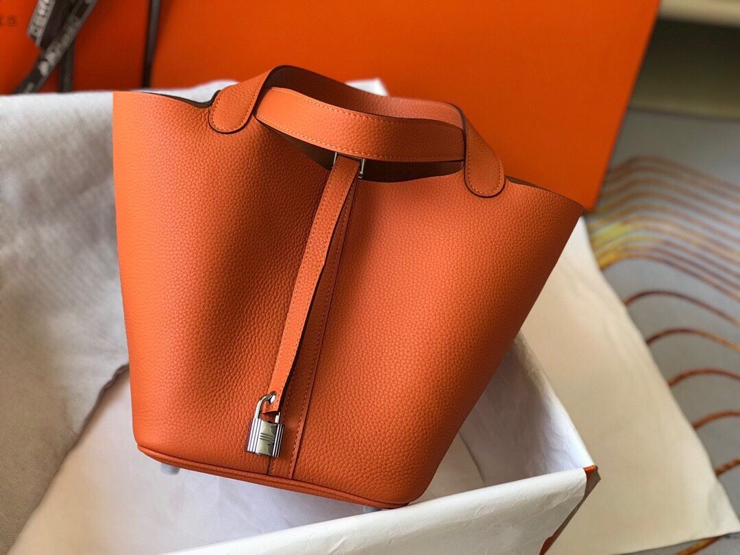 hermes picotin bag orange