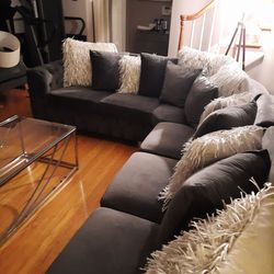 4 Piece Sectional and Table.   AVAILABLE