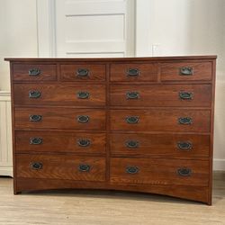 Durham Furniture 12-Drawer Solid Maple Wood