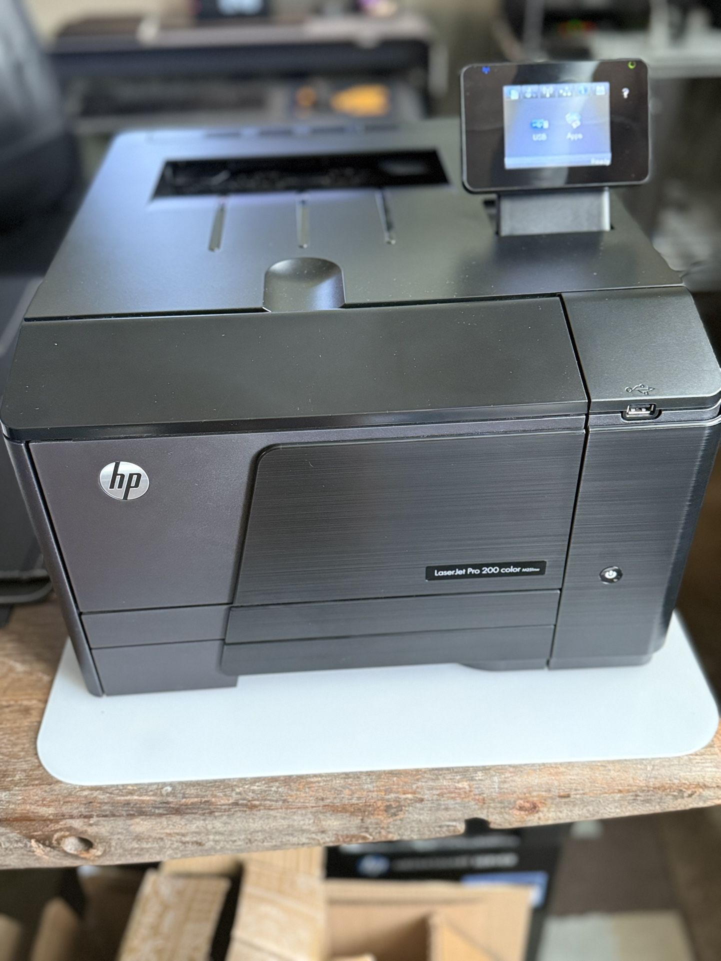 HP Color LaserJet Printer M251nw w/ Toner 4-pack