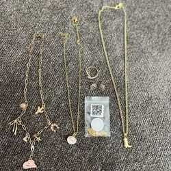 Gold Jewelry Bundle
