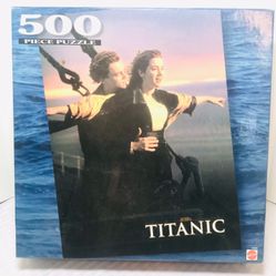 Vintage Sealed 1998 Mattel Titanic Movie Scene Puzzle