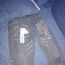 Purple Jeans Size 34 Wore 2 Times 