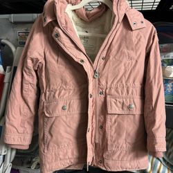 Kids Girls Winter Jacket – Size 7/8 – $10