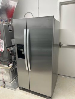 Whirlpool Stainless Steel Side-by-Side Refrigerator