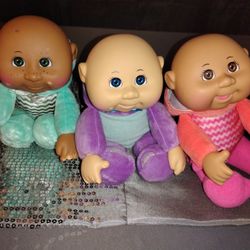 Cabbage Patch Kids Collectible Cuties Lot 3