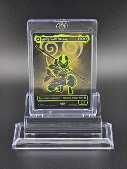 Aang, Swift Savior (Borderless) (Neon Ink Foil) - Avatar: The Last Airbender (TLA)