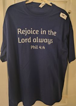 New, Faith T-shirt, XL