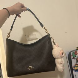 Coach Purse With Labubu