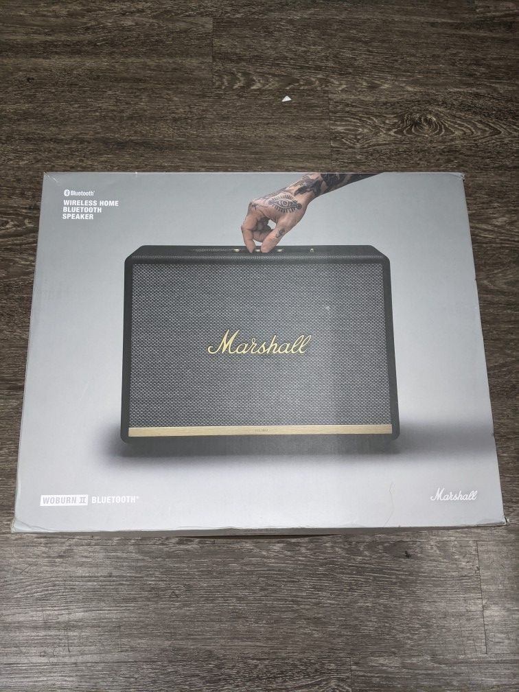 Marshall Wouburn II Bluetooth Speaker - 5 Dollars Down No Credit Needed! 