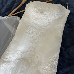 New Wedding Dress Fits 0-2