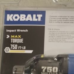Kobalt IMPACT 750 Max Torque