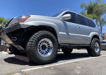 Lexus GX470 Eibach Lift 2.5-3 Front 2Inch Rear With Rear Coil Spring conversion $1500 Installed N Alignment