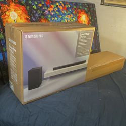 Samsung [HW B73CD] 430W Wireless Subwoofer • Dolby Audio Surround Sound- 5.1ch Soundbar Home Theater