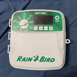 RAIN BIRD ESP-TM2 4 Station Controller No Lid To Close 