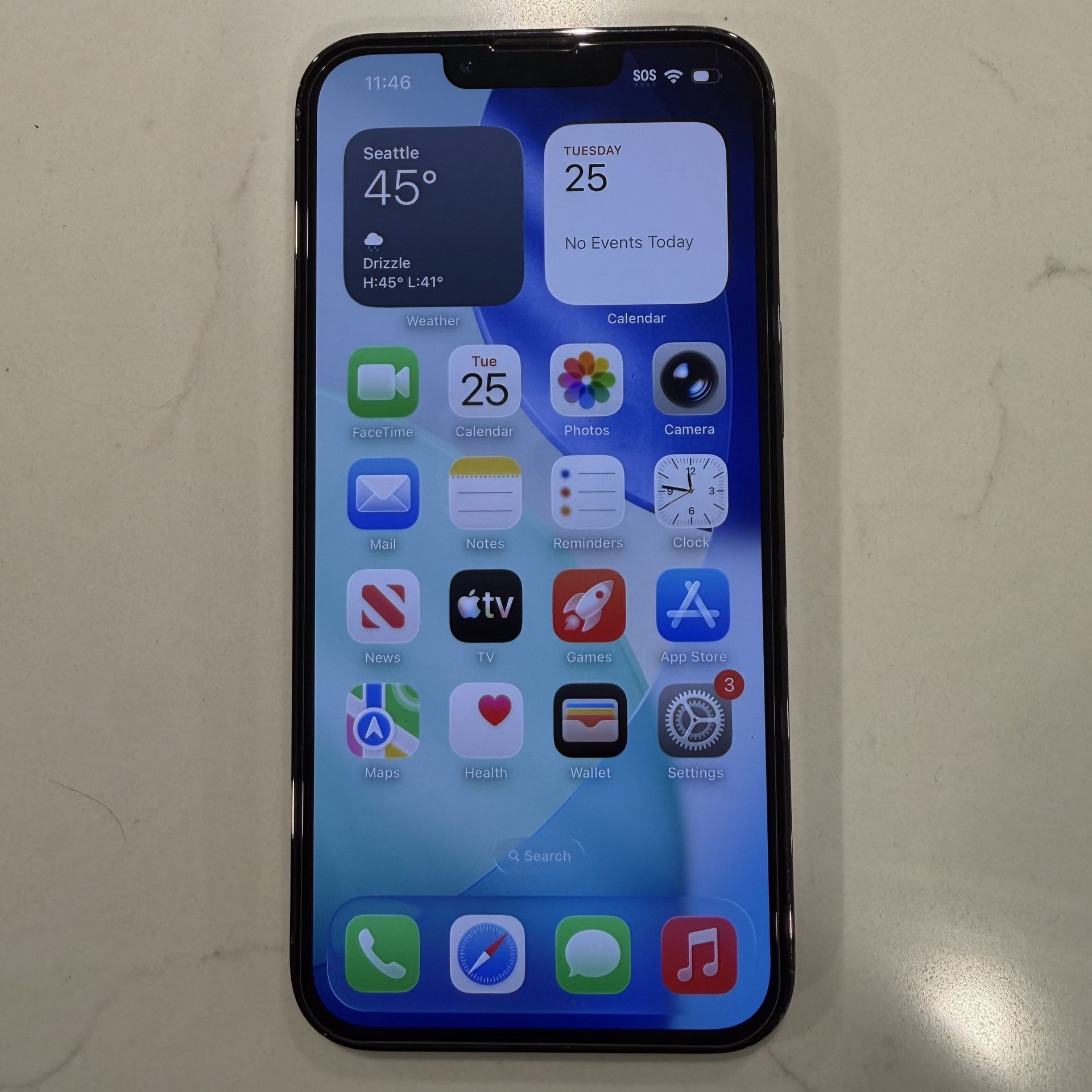 iPhone 13 Pro. Graphite. 128gb. Unlocked