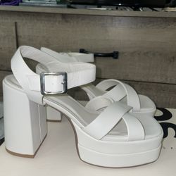 Platforms White Size 8