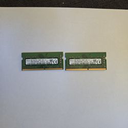 Laptop memory DDR4 8gb Hynix 8gb 1Rx8-PC4-2400T-SA1-11