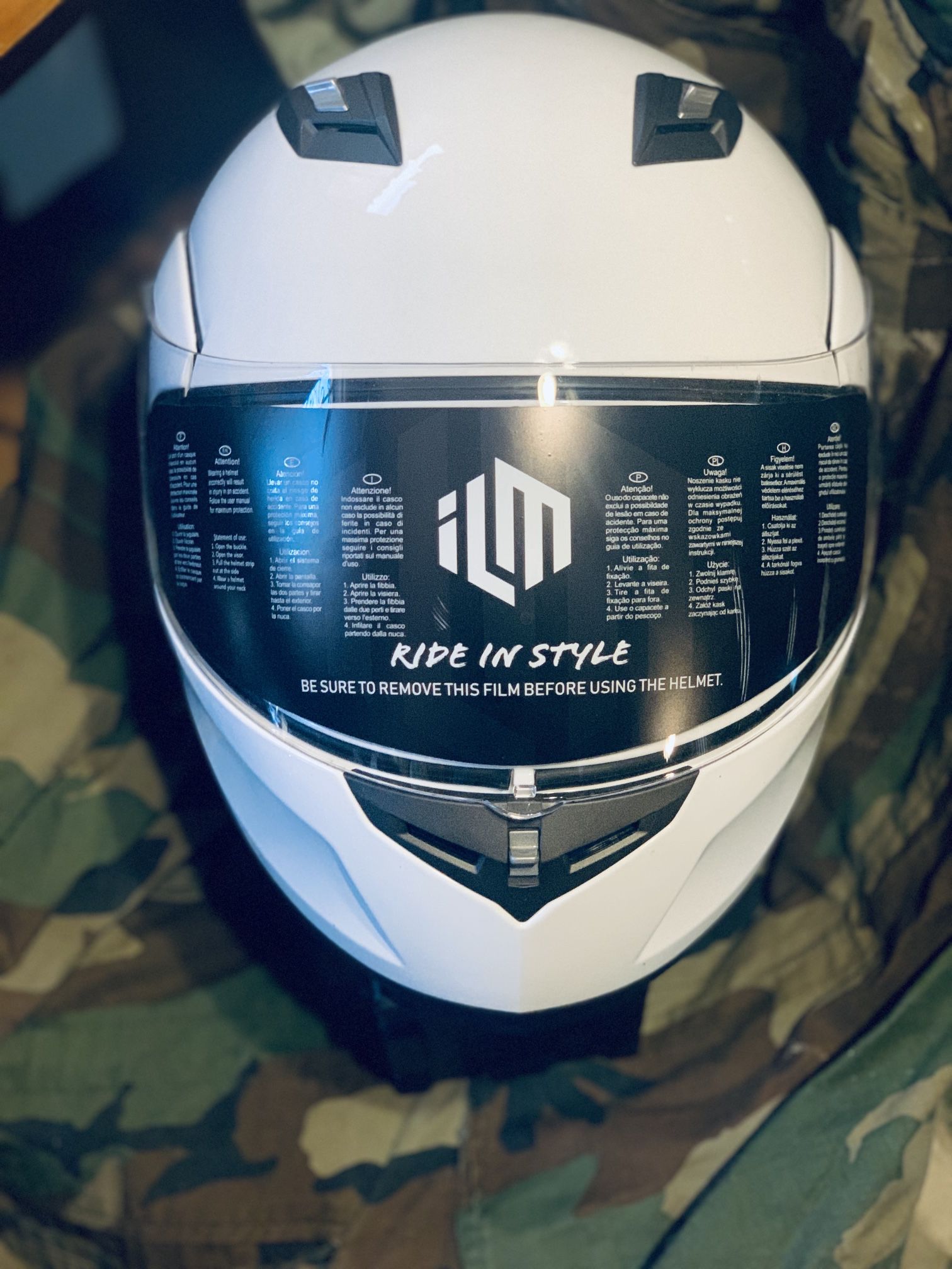 ILM Bluetooth Motorcycle Helmet 