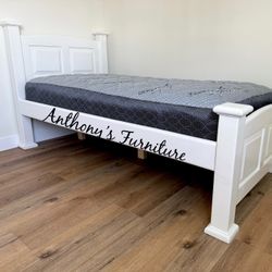 New Twin Bed With Mattress 