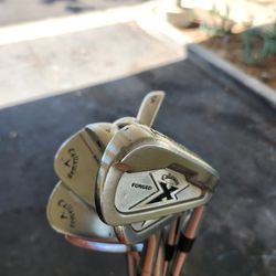 Callaway X Forged Iron Set + Mack Daddy 4 Wedges ⛳🔥