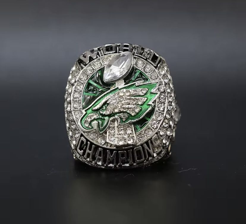 2017 Philadelphia Eagles Championship Fan Ring / Foles
