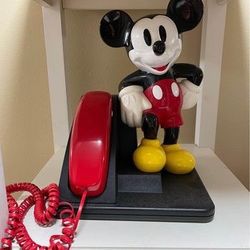 Vintage, Mickey Mouse Working Phone