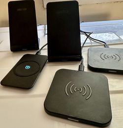 Wireless Chargers! Five Chargers 