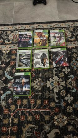 Xbox 360 Games (7 Games Total)