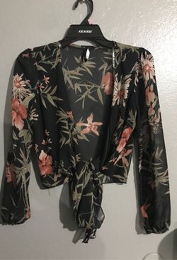 Floral Crop top