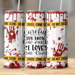 20oz True Crime "Scene" Tumbler 