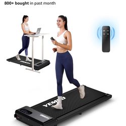 Walking Pad, Walking Pad Treadmill 330 lb Capacity, 3 in 1 Portable Under Desk Treadmill for Home and Office with Remote Control, LED Display