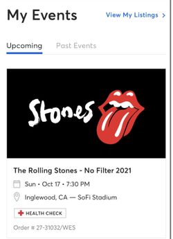 Rolling Stones Tickets!!