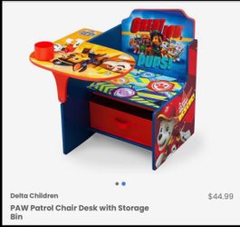 Paw Patrol Toddler Desk/ kids/ toys/ chair/ desk/ Paw Patrol/ school/ New