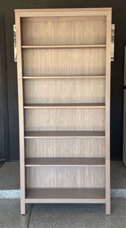 IKEA HEMNES bookcase 34.75 inches wide 13.5 inches deep 78 inches tall