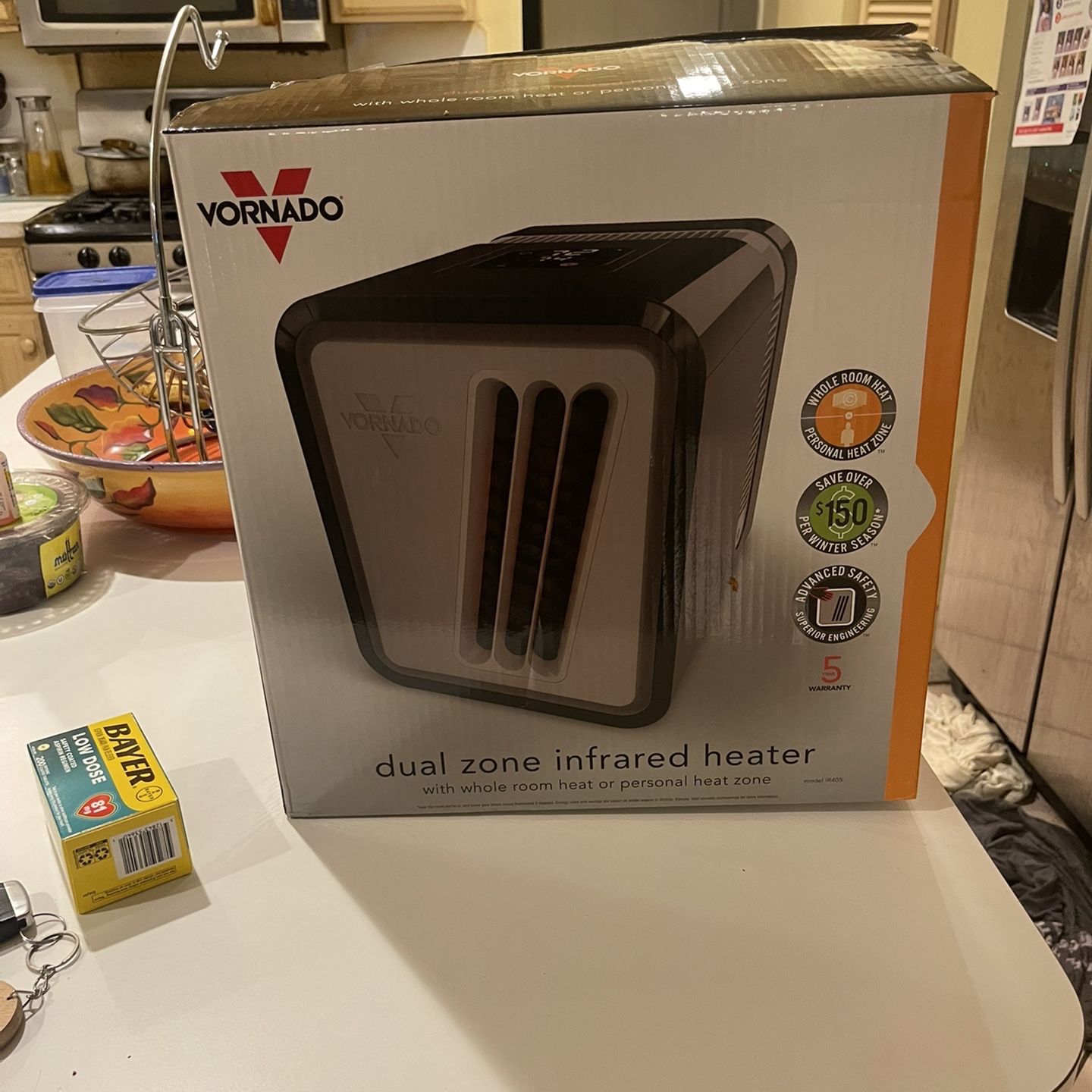 Ir400 Dual Ir405 Vornado Vornado IR400 Digital Dual Zone Infrared