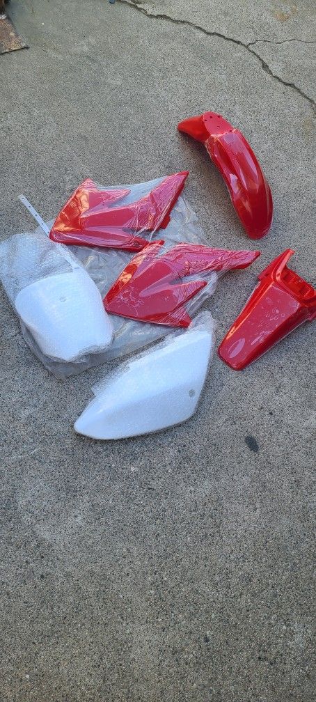 Dirt Bike Plastics Honda 80cc/100cc/150cc