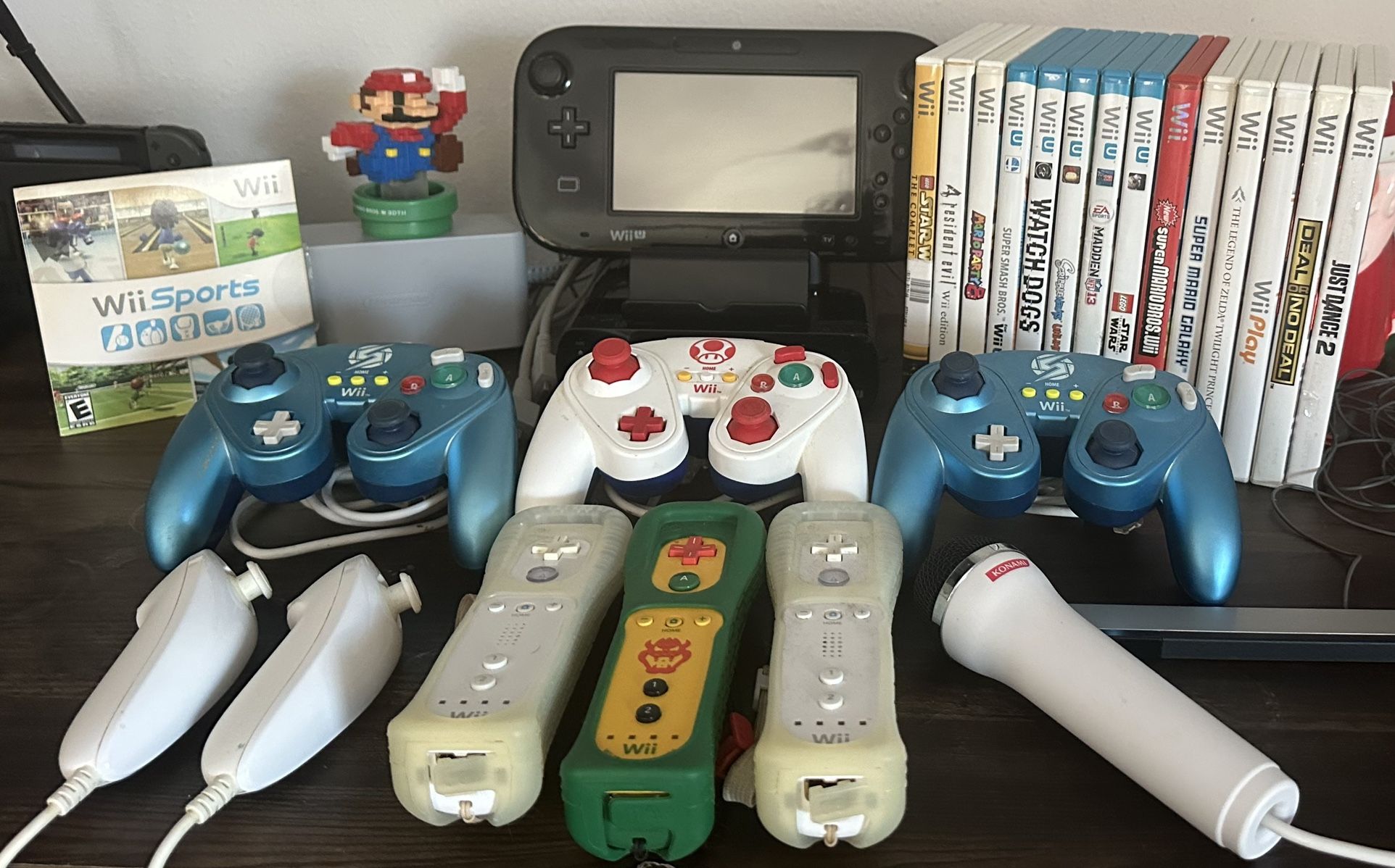 Nintendo Wii U Deluxe 32GB Ultimate Bundle – 16 Games, Controllers, & More