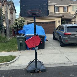Basketball Hoop and adjustable Backboard