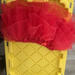 Red Puffy Tutu 