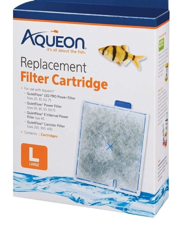 Aquarium Cartridge Filter , Contents: 2