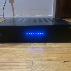 4 Zone/8 Channel Amplifier with Auto-Sensing and Dual Global Inputs by Current Audio