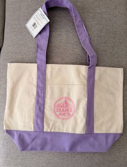 Trader Joe’s Lavender Tote bag