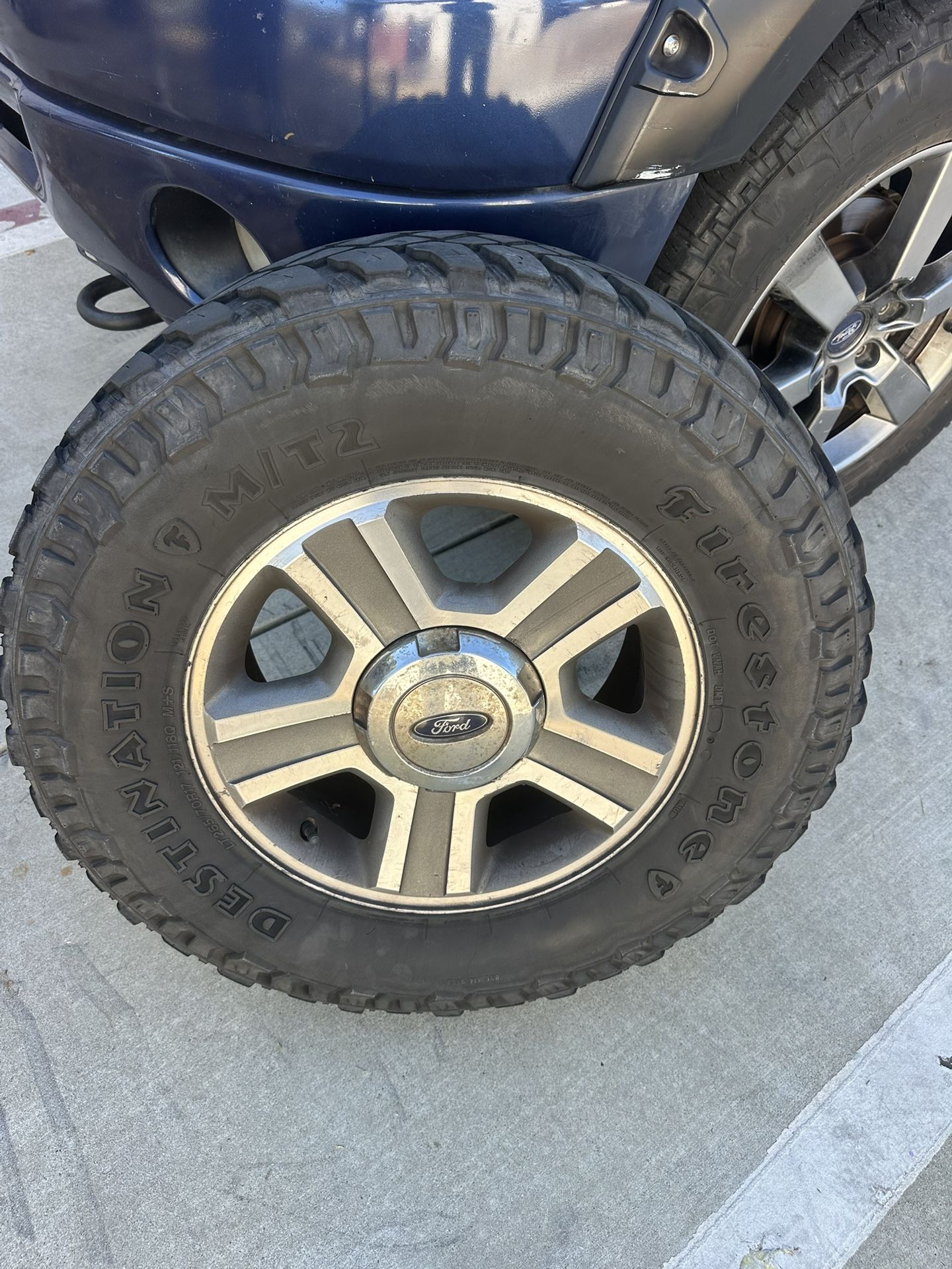 Set Of Rims And Tires