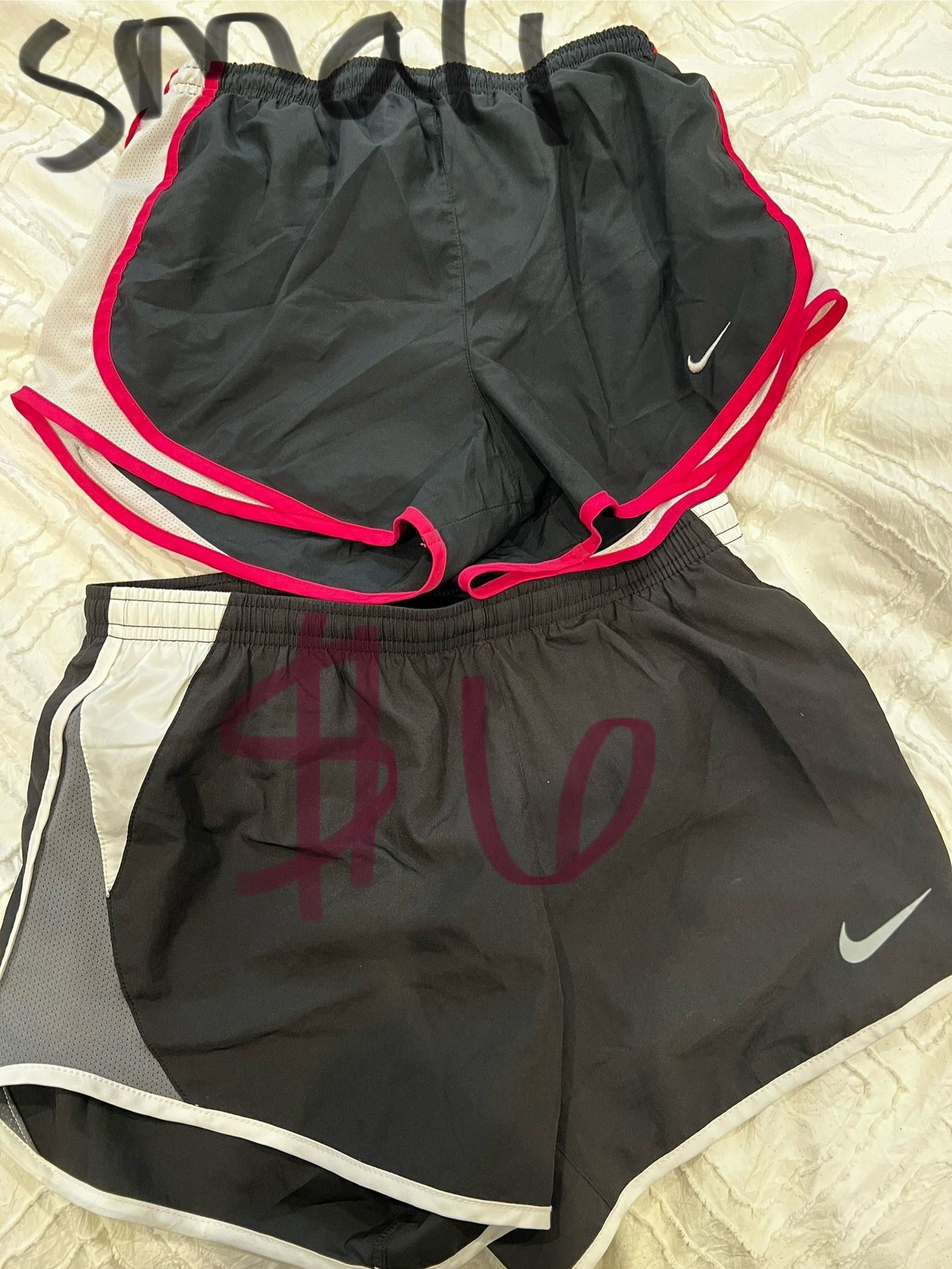 2 Pair Size Small Nike Shorts